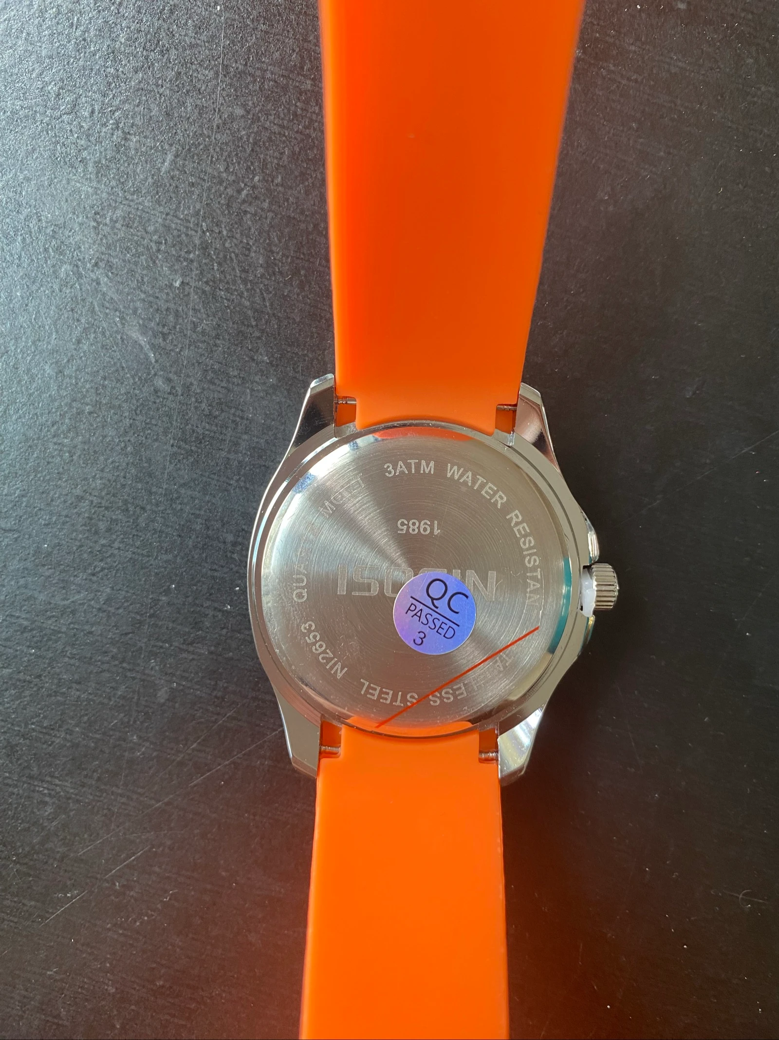 Montre Homme Orange Old Money élégante | Idée Cadeau – photo 4